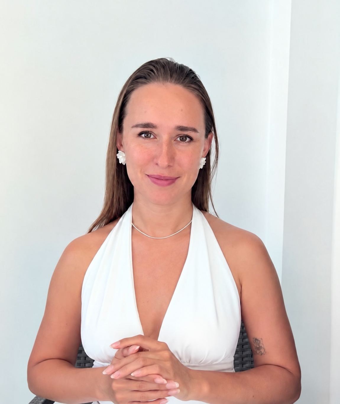 Portrait of Maria May, founder of Art of Contact